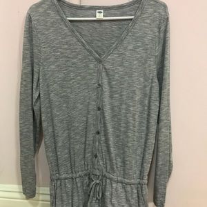 Old Navy Gray Romper